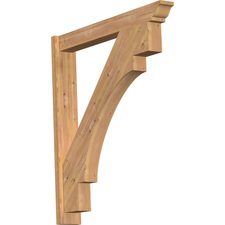 Ekena Millwork Merced Traditional Smooth Outlooker, Western Red Cedar, 5 1/2"W x 38"D x 42"H OUT06X38X42MRC01SWR